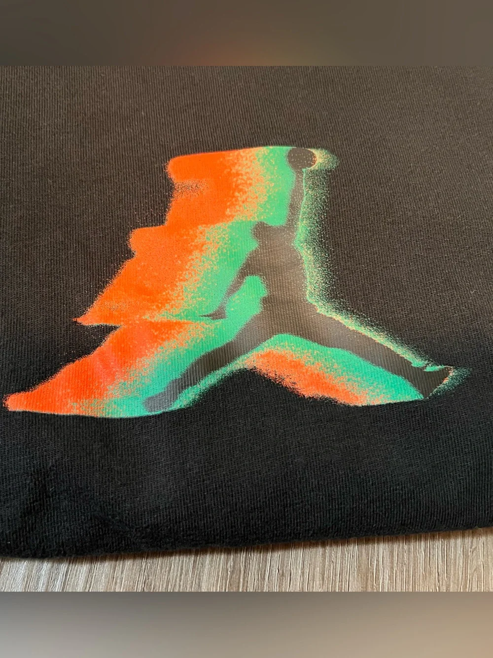 Jordan Men’s Long Sleeve Tee with Logo. 100% Cotton
